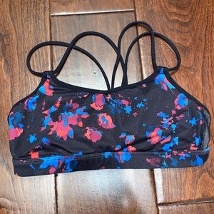 LULULEMON Camo Mesh Bra Size 2